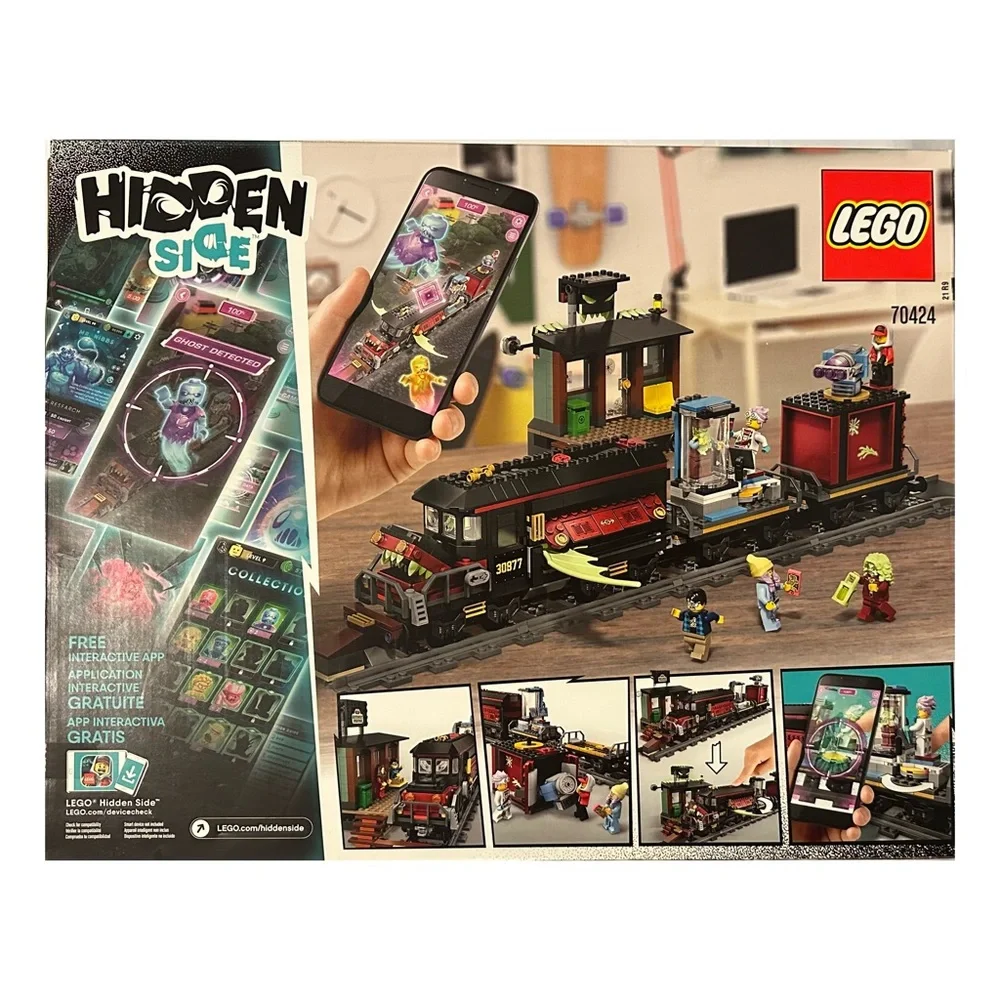 LEGO Hidden Side Ghost Train Express 70424 Interactive Augmented Reality Playset